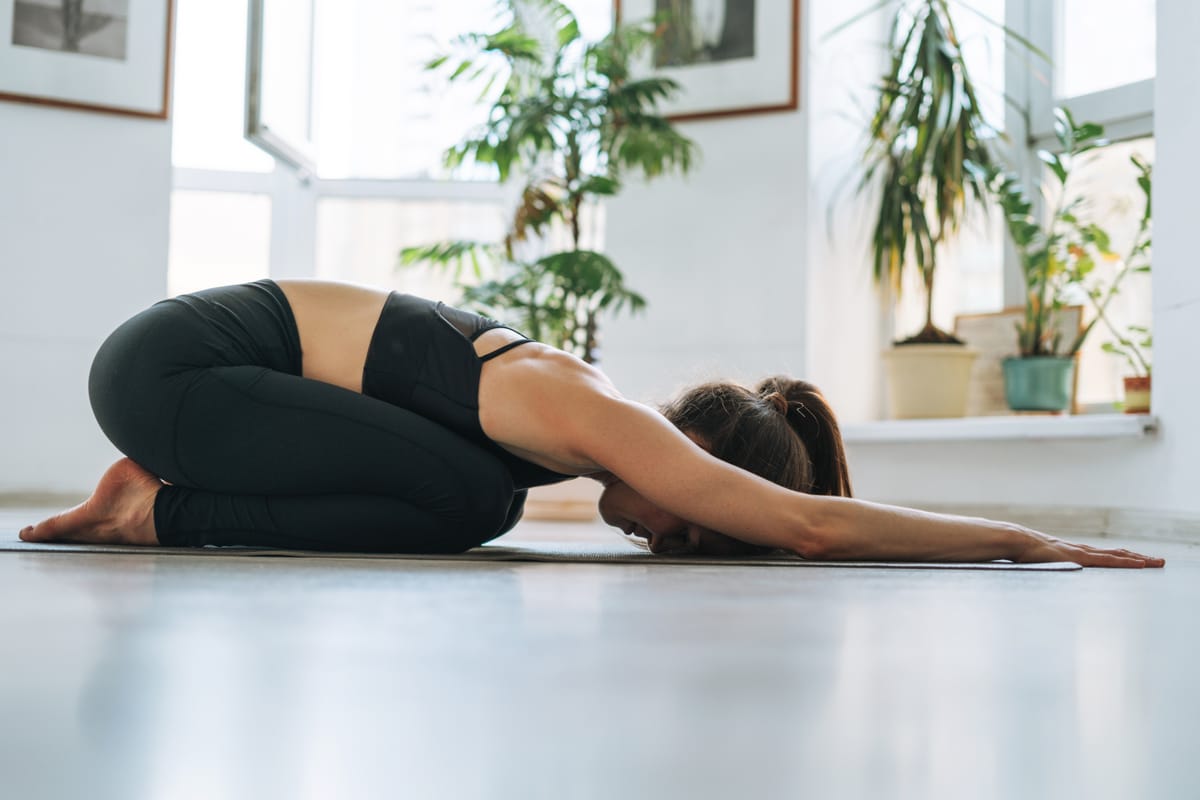 This One Yoga Pose Can Relax Your Whole Body in 2 Minutes